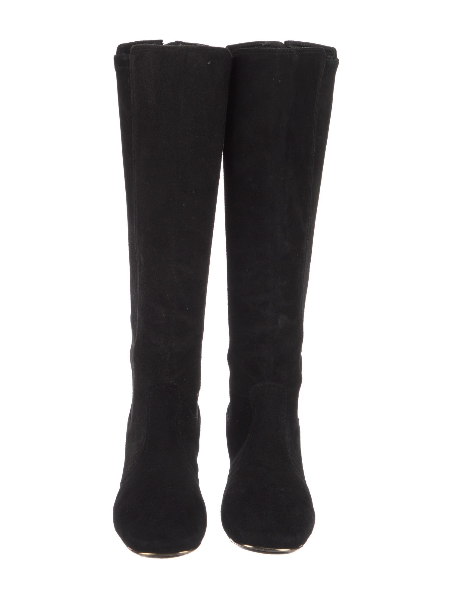 Tory Burch Suede Riding Boots